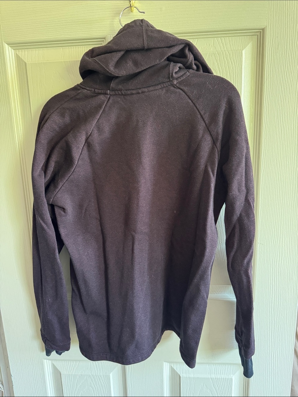 Under Armour Men’s Hooded Pullover Sweatshirt - Plum - Picture 3 of 4